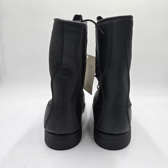 Addison Flyers Military Combat Boots Black Leather Made in USA Men's 9.5 E - Picture 6 of 8